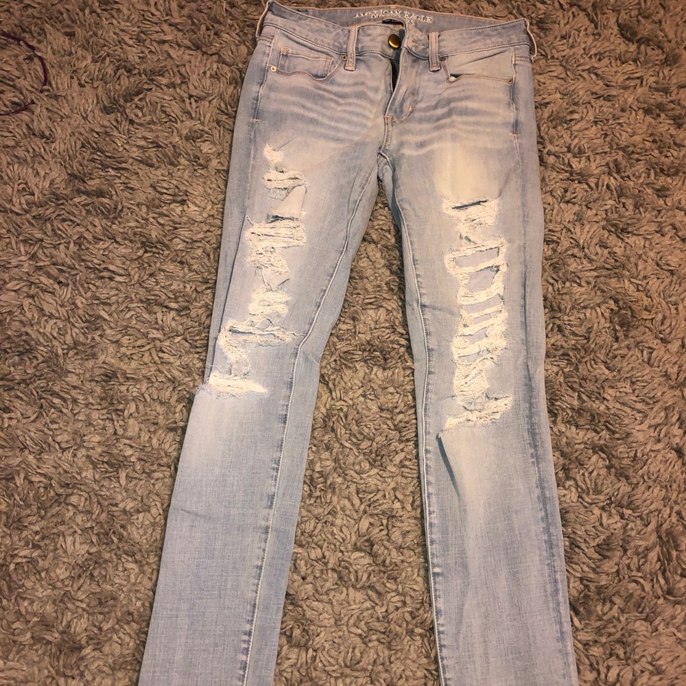 Super Stretch Ripped Jeans